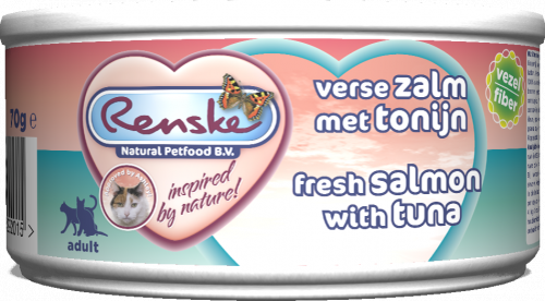 Renske Cat fresh meat – świeży tuńczyk z łososiem 70 g