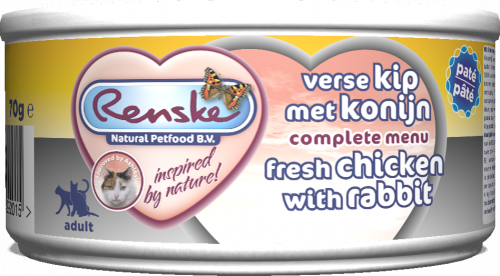 Renske Cat fresh meat – świeże mięso kurczak z królikiem 70 g